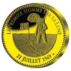 Premier Pas sur la Lune Or BE