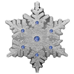 1 Dollar Argent BE 2022 - Flocon de neige