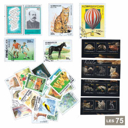 75 timbres Azerbaïdjan*