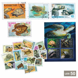 50 timbres Tortues*