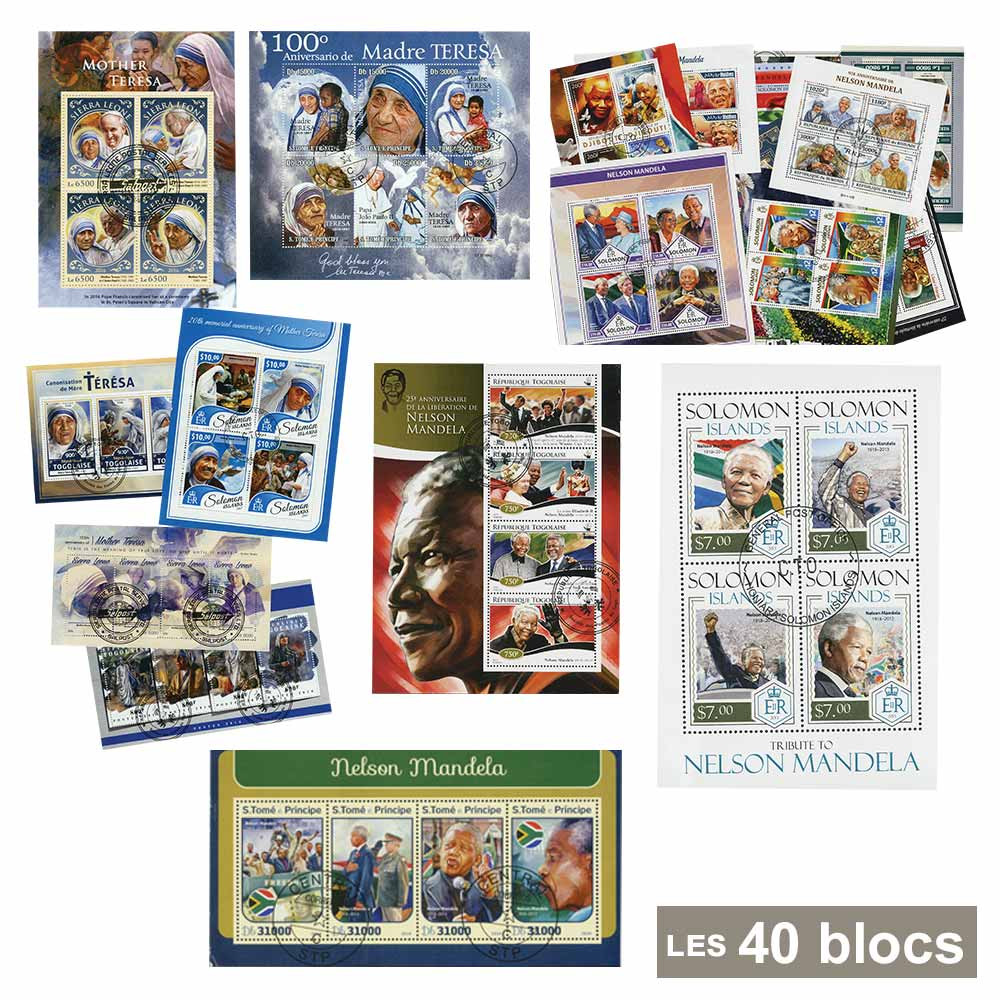 Les 40 blocs Grands Personnages*