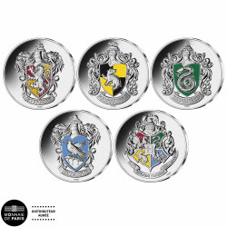 Lot 5 x 10 Euro Argent...