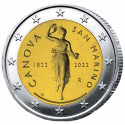 2 Euro Saint-Marin BU 2022 - Antonio Canova