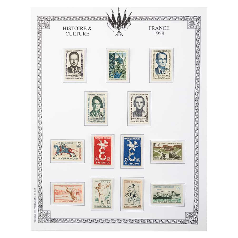 Année de France complète 1958