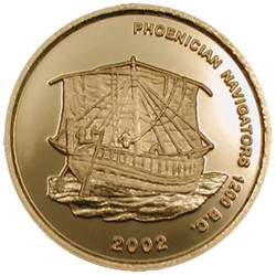 500 Sika Or Ghana BE 2002 - Polaris