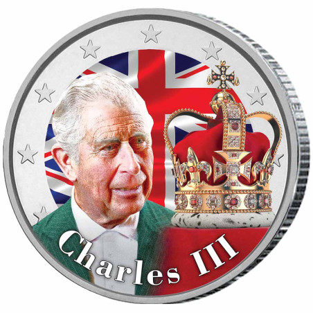 La 2 Euro Charles III Enduite offerte*