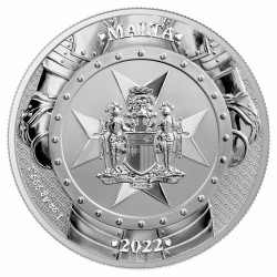 5 Euro Malte Argent BU 2022...
