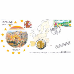 2 Euro Espagne 2021 - Tolède