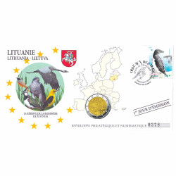 2 Euro Lituanie 2021 -...