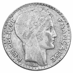10 Francs Argent Turin 1937