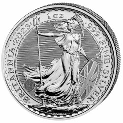 2 Livres Argent Royaume-Uni 2023 - Britannia
