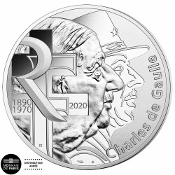 10 Euro Argent France 2020 - Charles de Gaulle