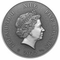 5 Dollars Argent Niue 2022 - Paysages sauvages (3)