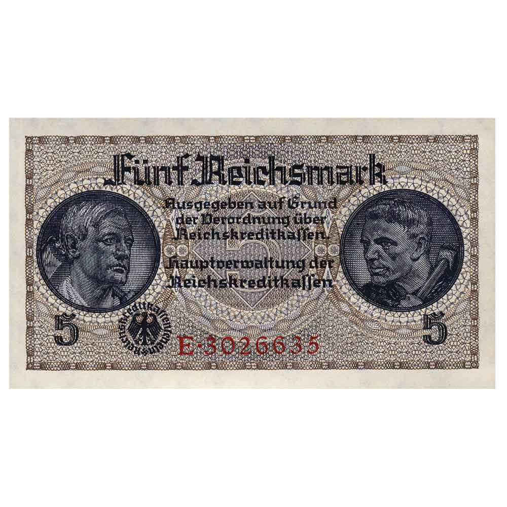 5 Reichsmark IIIe Reich 1939-1944