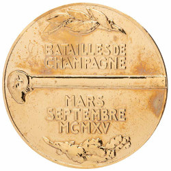 Bataille de Champagne dorée