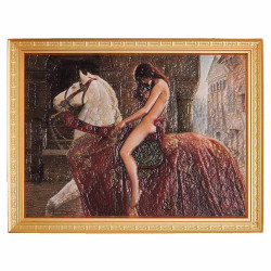 10 000 Francs Argent 2022 colorisée - Lady Godiva