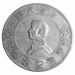1 Dollar Argent Chine 1927...