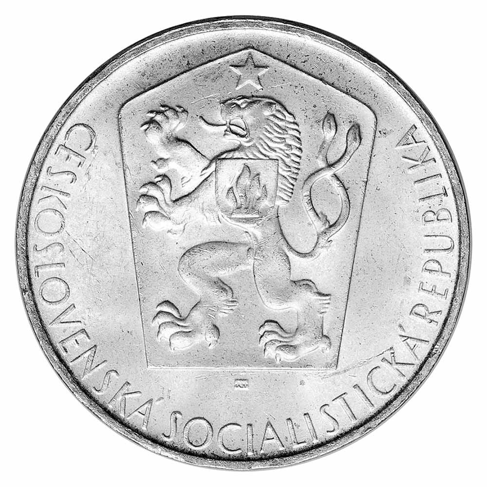 10 couronnes Argent Tchécoslovaquie - Jan Hus