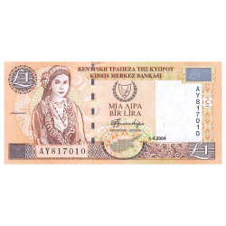1 Pound  Chypre 2004