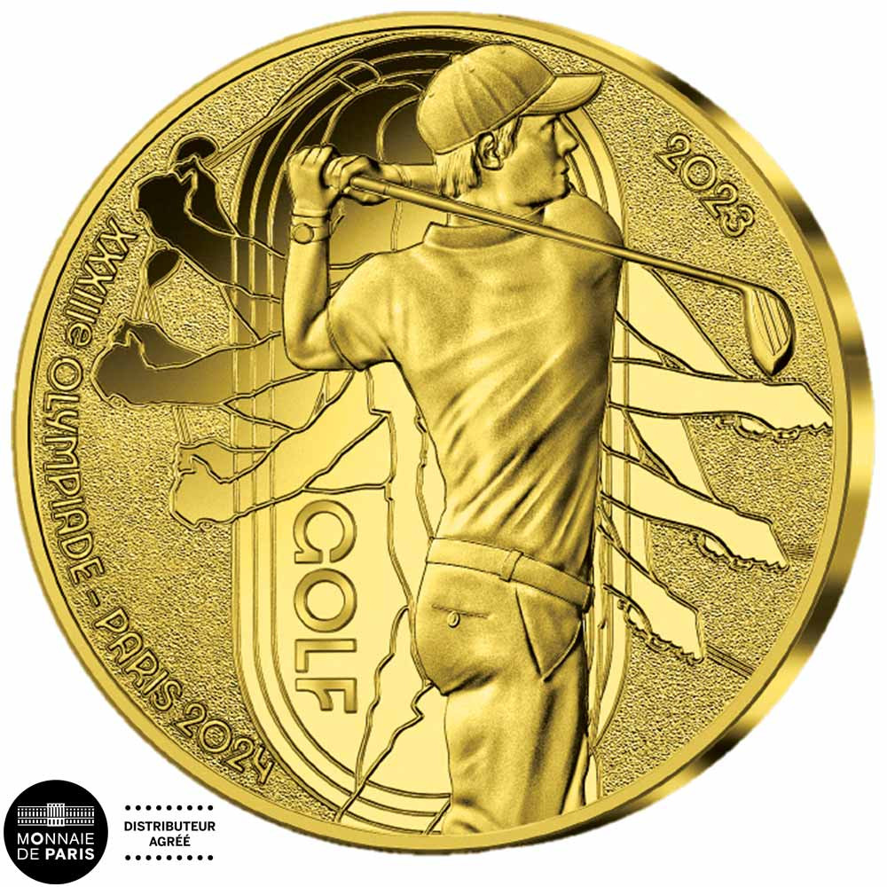 50 Euro Or France BE 2023 - Golf