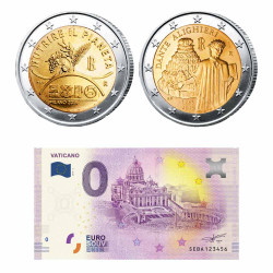 Lot 2 x 2 Euro Italie 2015...