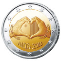 2 Euro Malte 2016 - Amour offerte*