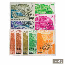 43 timbres Monaco  Nouveau...