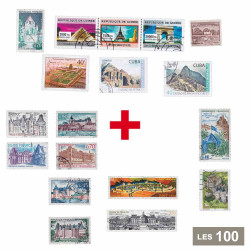 Les 100 timbres Patrimoine...