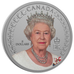 5 Dollars Argent Canada BE...
