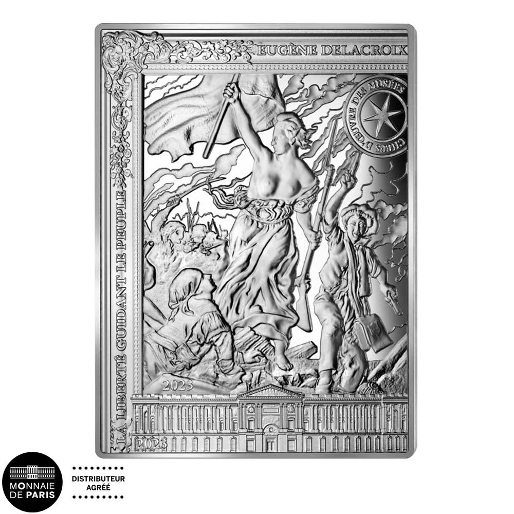 50 Euro Argent France BE 2023 - La Liberté guidant le peuple, 1830