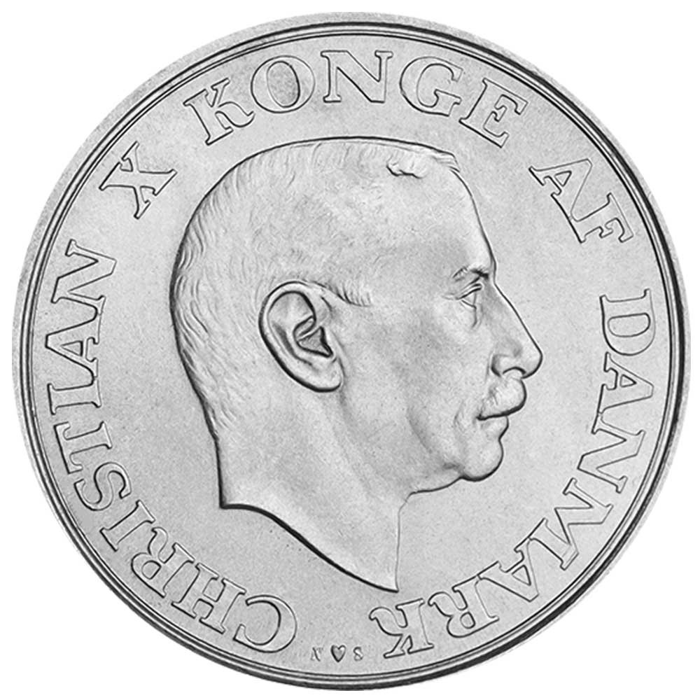 2 Couronnes Argent Danemark 1930-1937