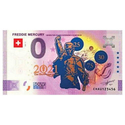 Billet Souvenir 0 Euro - Freddie Mercury - Show must go on