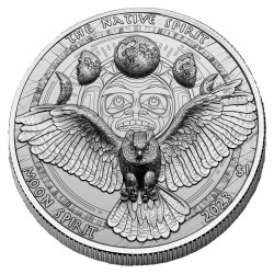 1 Dollar Argent Sioux Nation BU 2022 - Moon Spirit