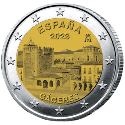 2 Euro Espagne 2023 - Cáceres