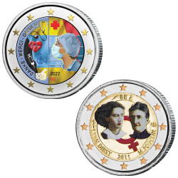 Lot des 2 Euro Belgique...