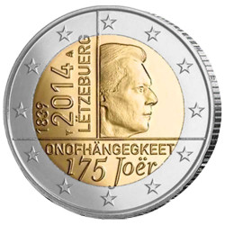 2 Euro Luxembourg 2014 -...