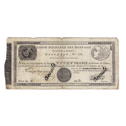 Billet de 20 Francs 1801 - 1802