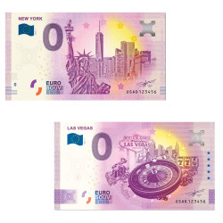 Lot Billets Souvenir 0 Euro