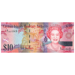10 Dollars Îles Caïmans 2010