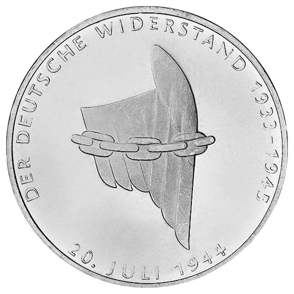 10 Marks Argent 1994 - Résistance allemande