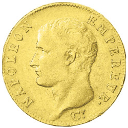 20 Frs Or Napoléon 1er AN 14 A