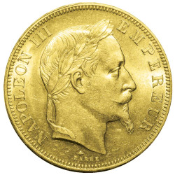 50 Francs Or Napoléon III...
