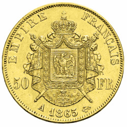 50 francs Napoléon III 1862 - FACTICE Le Tricheur”