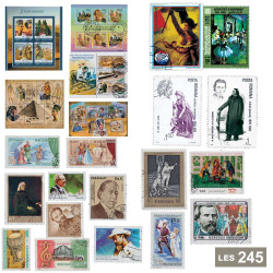 Les 245 timbres Art*