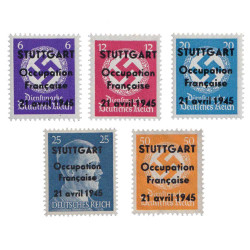 5 timbres Libération de...