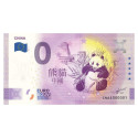 Le Billet Souvenir 0 Euro - Panda Chine offert*