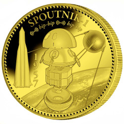 Spoutnik-1 dorée