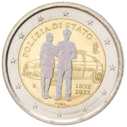 2 Euro Italie 2022 - Police...