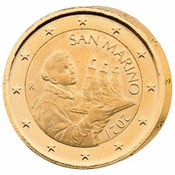 2 Euro Saint Marin 2021 dorée