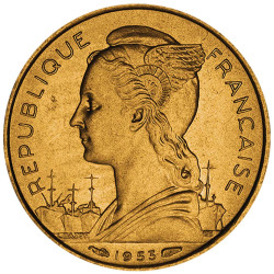 20 Francs Madagascar 1953